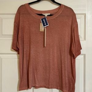 Marshall’s garnet dyed T shirt